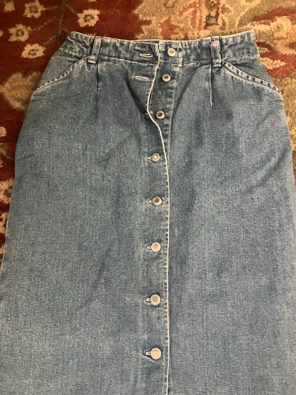 GAP Denim Midi Skirt Size 4